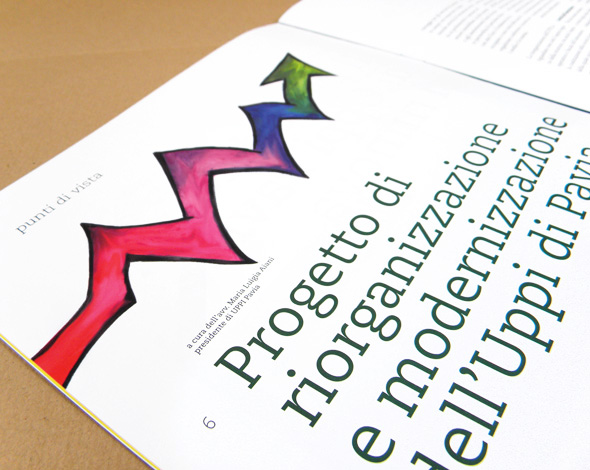 dettaglio interno del periodico Area Privata