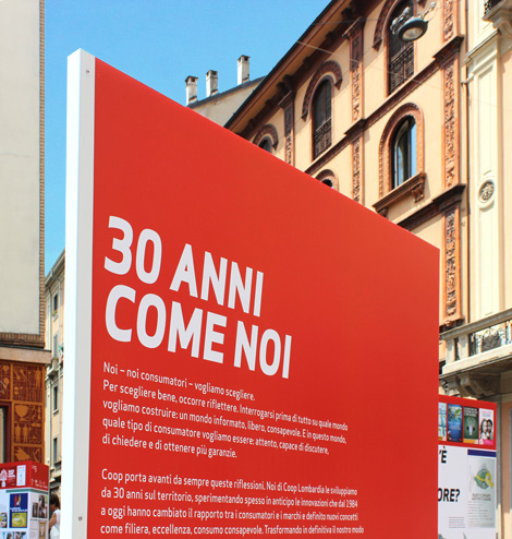 Mostra per i 30 anni di Coop Lombardia