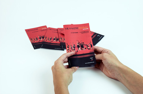 Depliant del Festival MilanOltre 2014