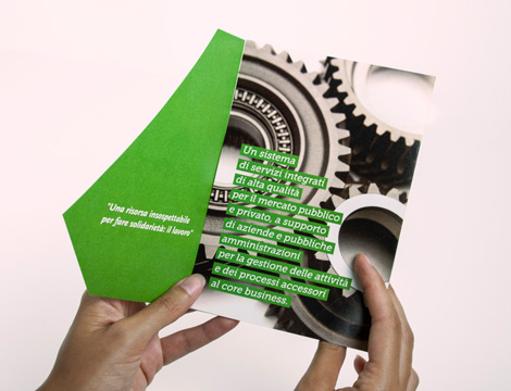 Brochure generale della cooperativa Spazio Aperto